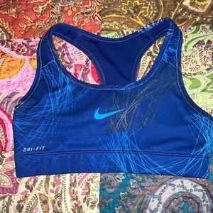 Nike Blue Sports Bra